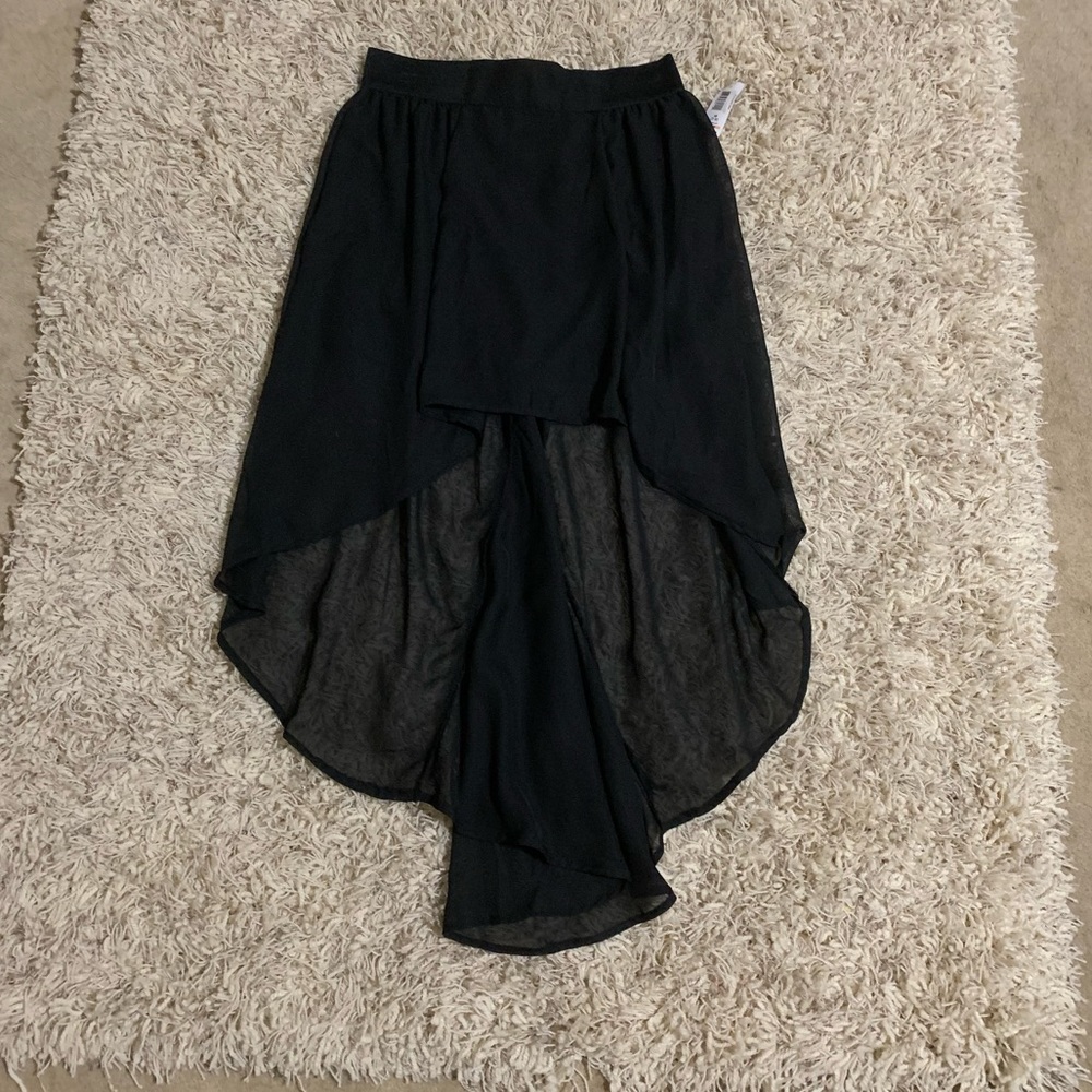 Hi/low skirt